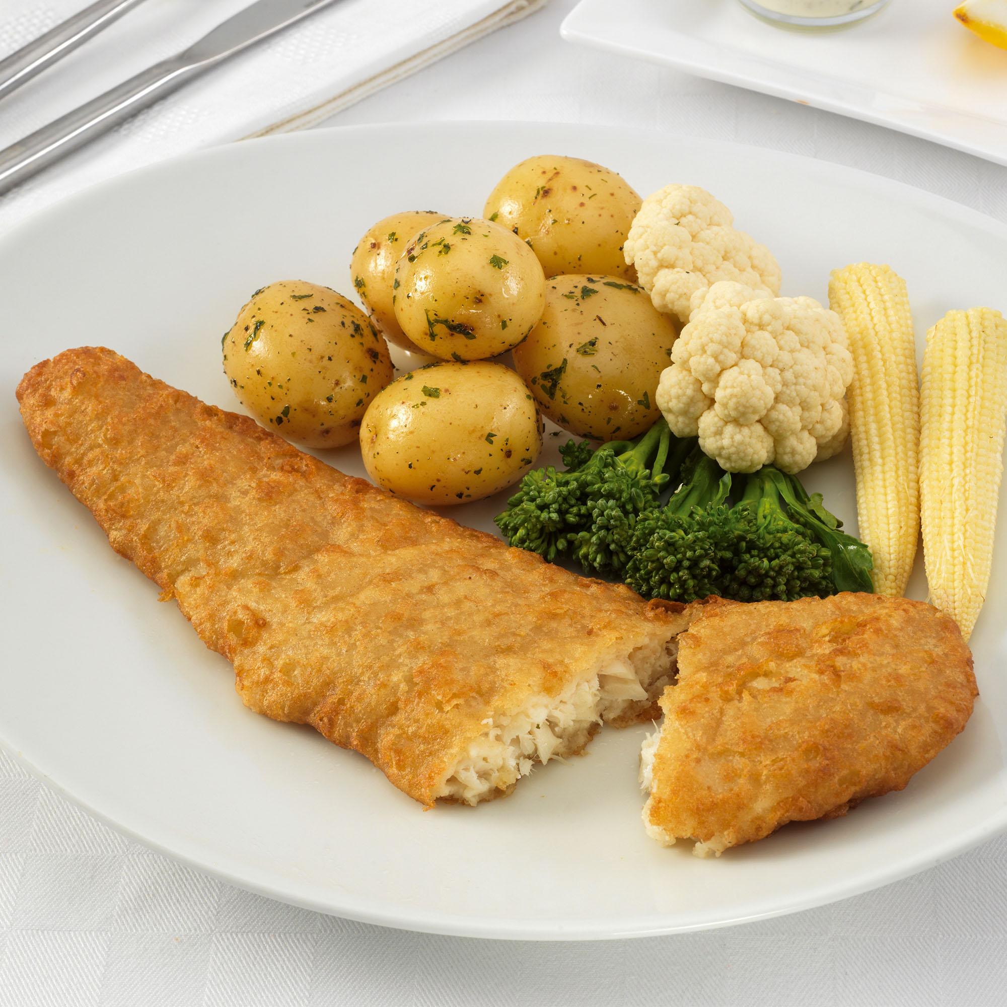 Battered Haddock King Bros Foodservice