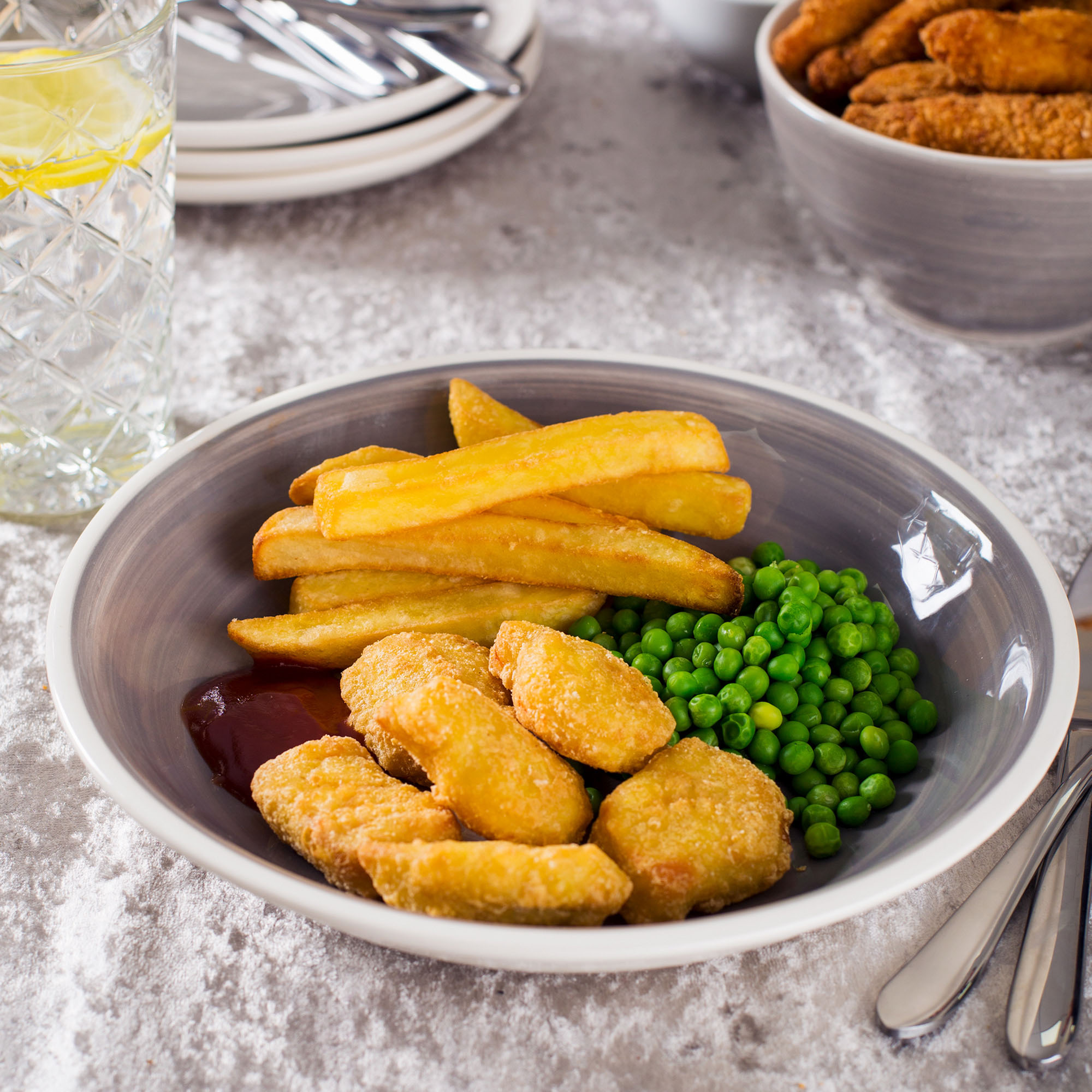 Battered Chicken Nuggets King Bros Foodservice