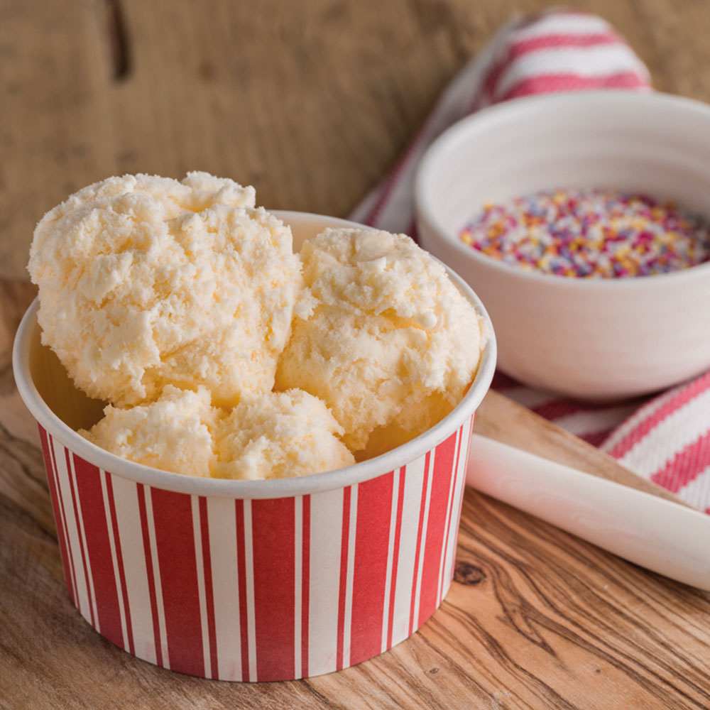 Soft Scoop Ice Cream Vanilla King Bros Foodservice