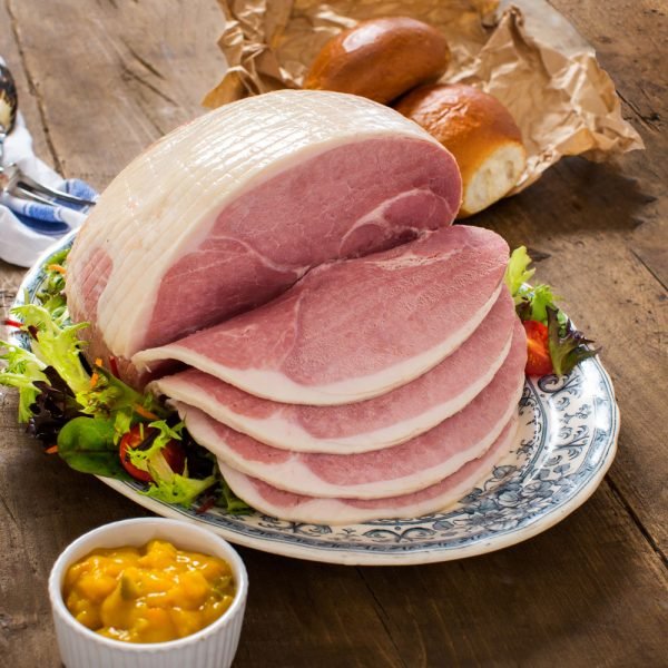 Cooked Wiltshire Cured Ham Half Joint 3.2kg King Bros Foodservice