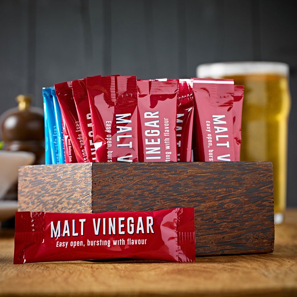 Malt Vinegar Sachets - King Bros Foodservice